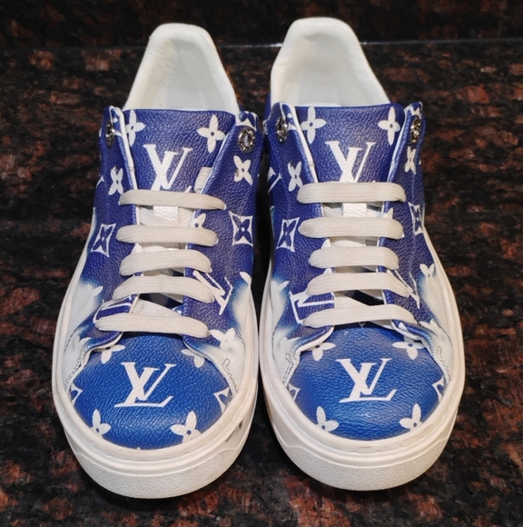 Woman's Louis Vuitton "Time Out" Sneakers - Picture 1 of 5